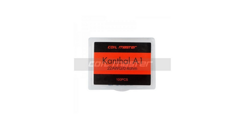 COIL MASTER PRE-BUILT KANTHAL A1 WIRE (100 COIL)